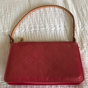 LV Pink Monogram Vernis Leather Lexington